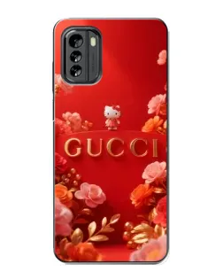Чехол для Nokia G60 с картинкой «Gucci — золотой сад»
