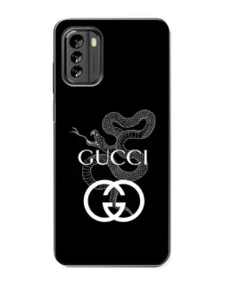 Чехол для Nokia G60 с картинкой «Gucci — серебряная змея»