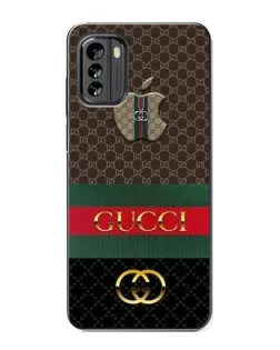 Чехол для Nokia G60 с картинкой «Gucci — брендированный десерт»