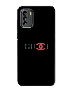 Чехол для Nokia G60 с картинкой «Gucci — красный градиент»