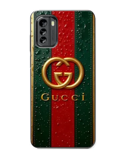 Чохол для Nokia G60 з картинкою «Gucci — фірмова смуга та золото» Чохол для Nokia G60 з картинкою «Gucci — фірмова смуга та золото»