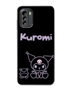 Чехол для Nokia G60 с картинкой «Kuromi — черный минимализм» Чехол для Nokia G60 с картинкой «Kuromi — черный минимализм»