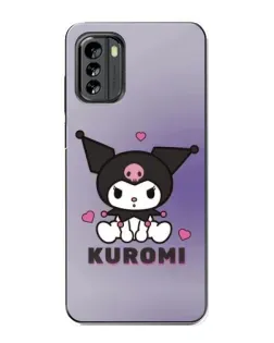 Чехол для Nokia G60 с картинкой «Kuromi — фиолетовый арт»