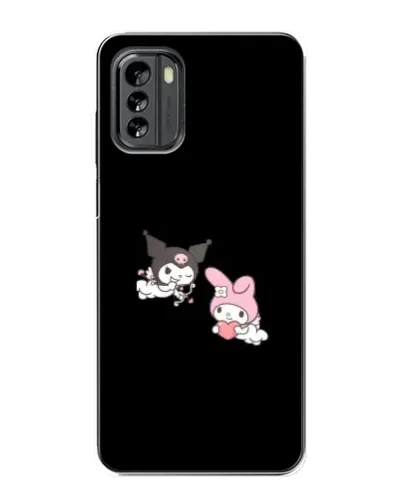 Чехол для Nokia G60 с картинкой «My Melody и Kuromi» Чехол для Nokia G60 с картинкой «My Melody и Kuromi»