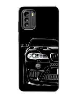 Чохол для Nokia G60 з картинкою «Темний силует BMW»