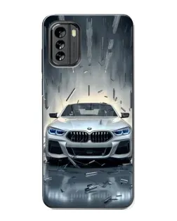 Чохол для Nokia G60 з картинкою «BMW у світлі фар»