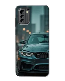 Чохол для Nokia G60 з картинкою «BMW у вогнях міста»