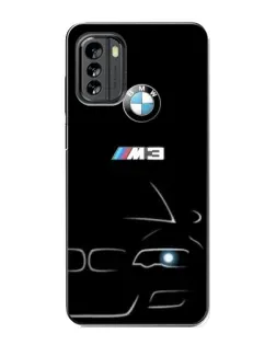 Чохол для Nokia G60 з картинкою «Мінімалістичний принт BMW M3»