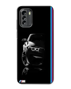 Чохол для Nokia G60 з картинкою «Силует BMW в темряві»
