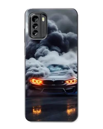 Чохол для Nokia G60 з картинкою «BMW у диму» Чохол для Nokia G60 з картинкою «BMW у диму»