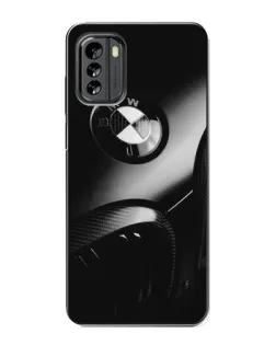 Чохол для Nokia G60 з картинкою «Емблема BMW — макро»