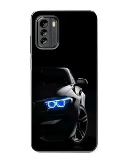 Чехол для Nokia G60 с картинкой «BMW — ночной взгляд»