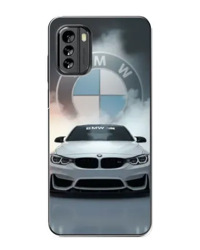 Чехол для Nokia G60 с картинкой «BMW в белом дыму» Чехол для Nokia G60 с картинкой «BMW в белом дыму»