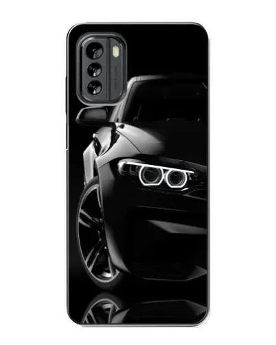 Чехол для Nokia G60 с картинкой «Черная BMW — профиль» Чехол для Nokia G60 с картинкой «Черная BMW — профиль»