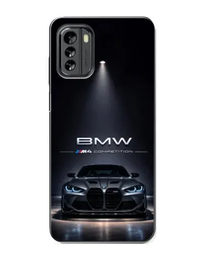 Чехол для Nokia G60 с картинкой «BMW сквозь ночной город» Чехол для Nokia G60 с картинкой «BMW сквозь ночной город»