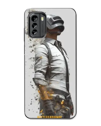 Чехол для Nokia G60 с картинкой «PUBG — боец в пыли» Чехол для Nokia G60 с картинкой «PUBG — боец в пыли»