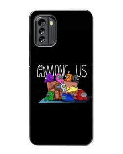 Чехол для Nokia G60 с картинкой «Логотип Among Us» Чехол для Nokia G60 с картинкой «Логотип Among Us»