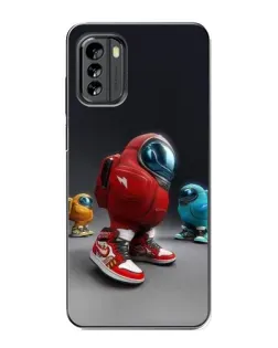 Чехол для Nokia G60 с картинкой «Among Us — 3D стиль»