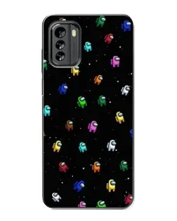 Чехол для Nokia G60 с картинкой «Экипаж Among Us»