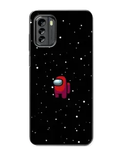 Чехол для Nokia G60 с картинкой «Красный Among Us»