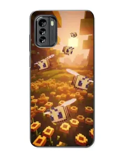 Чехол для Nokia G60 с картинкой «Поле подсолнухов»