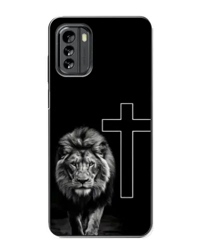 Чехол для Nokia G60 с картинкой «Лев и Крест» Чехол для Nokia G60 с картинкой «Лев и Крест»