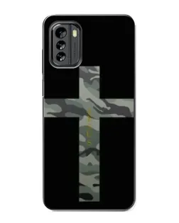 Чехол для Nokia G60 с картинкой «Милитари Крест»