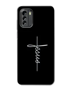Чехол для Nokia G60 с картинкой «Тонкая линия веры»