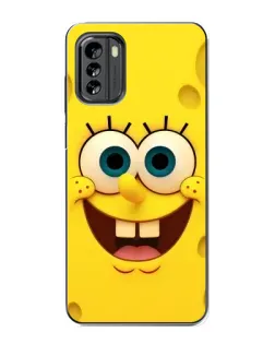 Чехол для Nokia G60 с картинкой «Губка Боб улыбка»