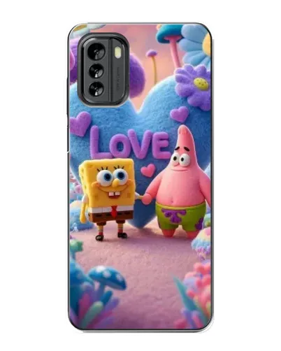 Чехол для Nokia G60 с картинкой «Губка Боб Патрик» Чехол для Nokia G60 с картинкой «Губка Боб Патрик»