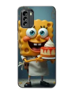 Чехол для Nokia G60 с картинкой «Повар Спанч Боб»