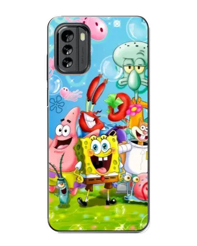 Чохол для Nokia G60 з картинкою «Губка Боб та друзі» Чохол для Nokia G60 з картинкою «Губка Боб та друзі»