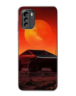Чохол для Nokia G60 з картинкою «Cybertruck на Марсі»