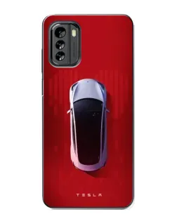 Чохол для Nokia G60 з картинкою «Tesla Top View»