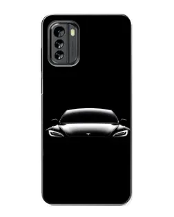 Чохол для Nokia G60 з картинкою «Фари Tesla Night»
