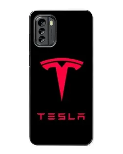 Чохол для Nokia G60 з картинкою «Tesla Red Logo»