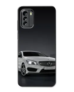 Чохол для Nokia G60 з картинкою «Mercedes AMG GT Silver»