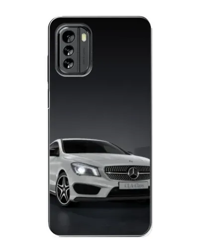 Чехол для Nokia G60 с картинкой «Mercedes AMG GT Silver»