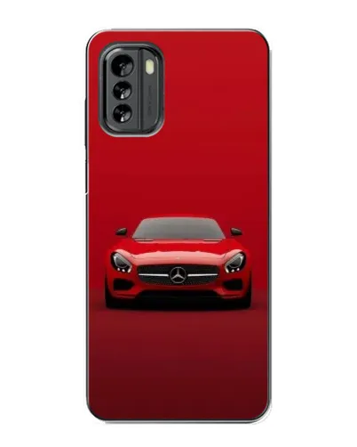 Чехол для Nokia G60 с картинкой «Красный Mercedes AMG»