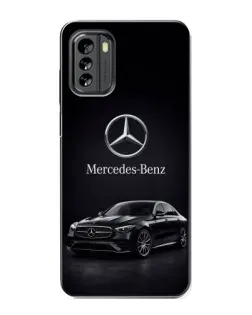 Чехол для Nokia G60 с картинкой «Mercedes — решетка радиатора»