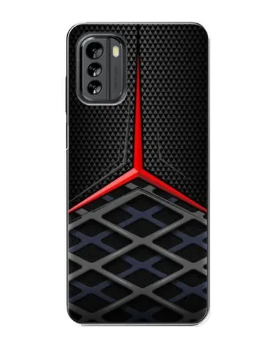 Чехол для Nokia G60 с картинкой «Mercedes Carbon Grid»