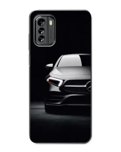 Чехол для Nokia G60 с картинкой «Свет фар Mercedes»