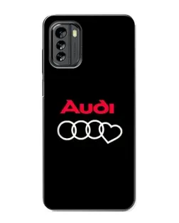 Чохол для Nokia G60 з картинкою «Логотип Audi Heart»