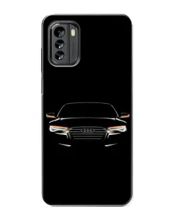 Чехол для Nokia G60 с картинкой «Audi — ночной контур»