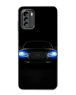 Чехол для Nokia G60 с картинкой «Audi в неоне»