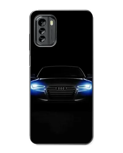 Чехол для Nokia G60 с картинкой «Audi в неоне»
