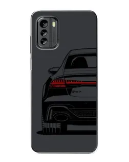 Чехол для Nokia G60 с картинкой «Задняя часть Audi — арт»