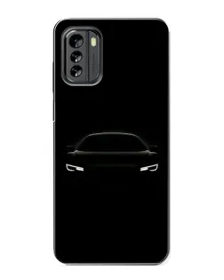 Чехол для Nokia G60 с картинкой «Взгляд Audi в темноте»