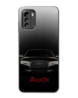 Чехол для Nokia G60 с картинкой «Audi — градиентный контур»