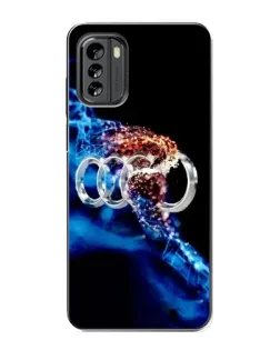 Чехол для Nokia G60 с картинкой «Энергия лого Audi»